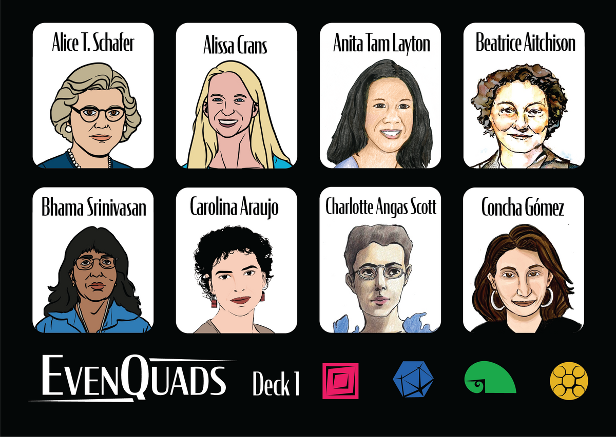 Evenquads Stickers Notable Women In Math Awm Webstore