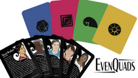 EvenQuads Deck 2: Notable Women in Math Playing Cards